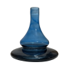 Vas de sticla albastru pentru Narghilea mare